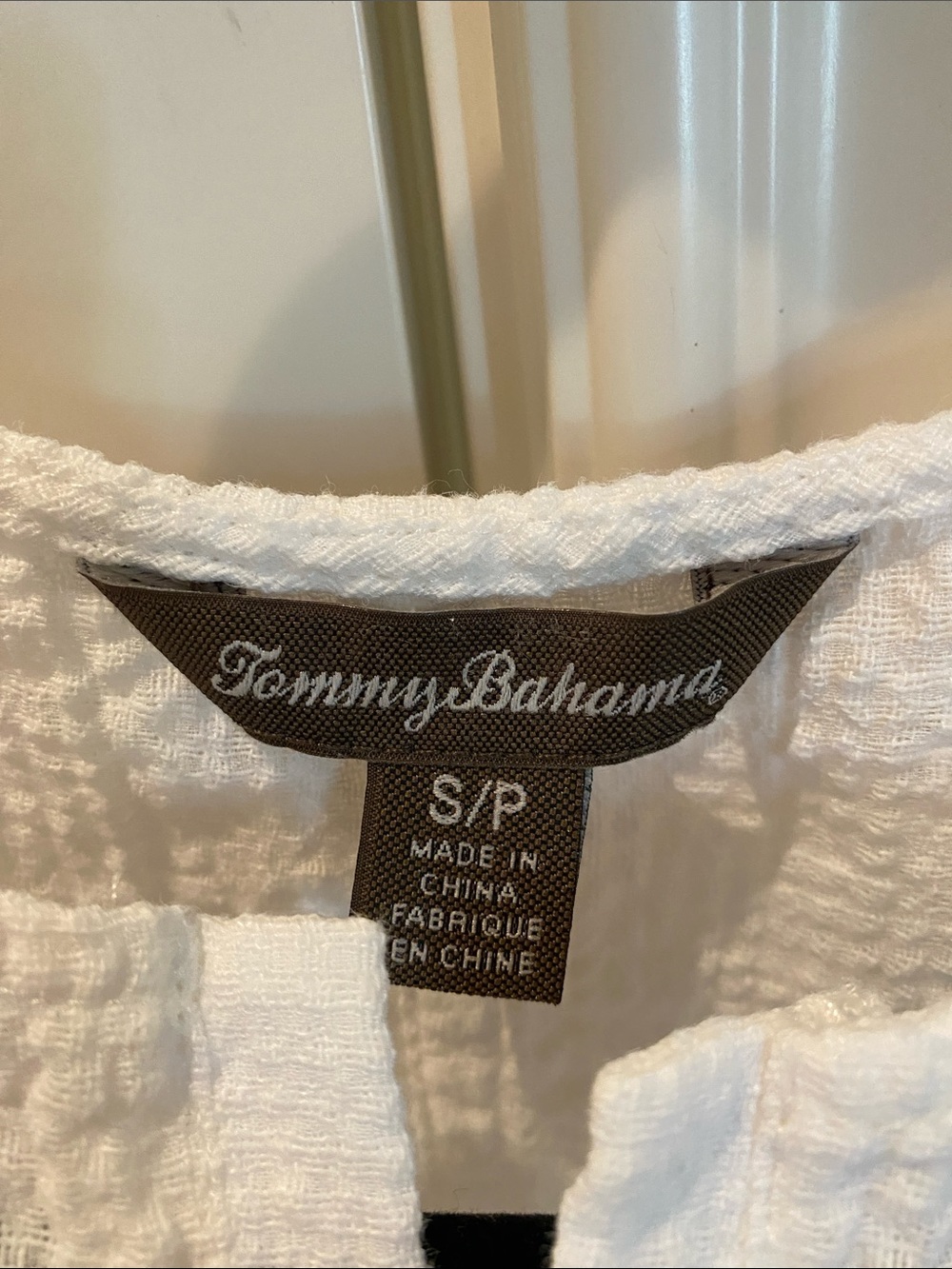 Tami Bahama white lightweight shift dress size small - Picture 3 of 4